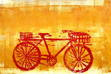 Julie Goldstein, "Diving Down, "Bicycle," and "Sun over Sea"