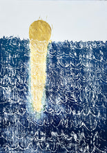 Julie Goldstein, "Diving Down, "Bicycle," and "Sun over Sea"