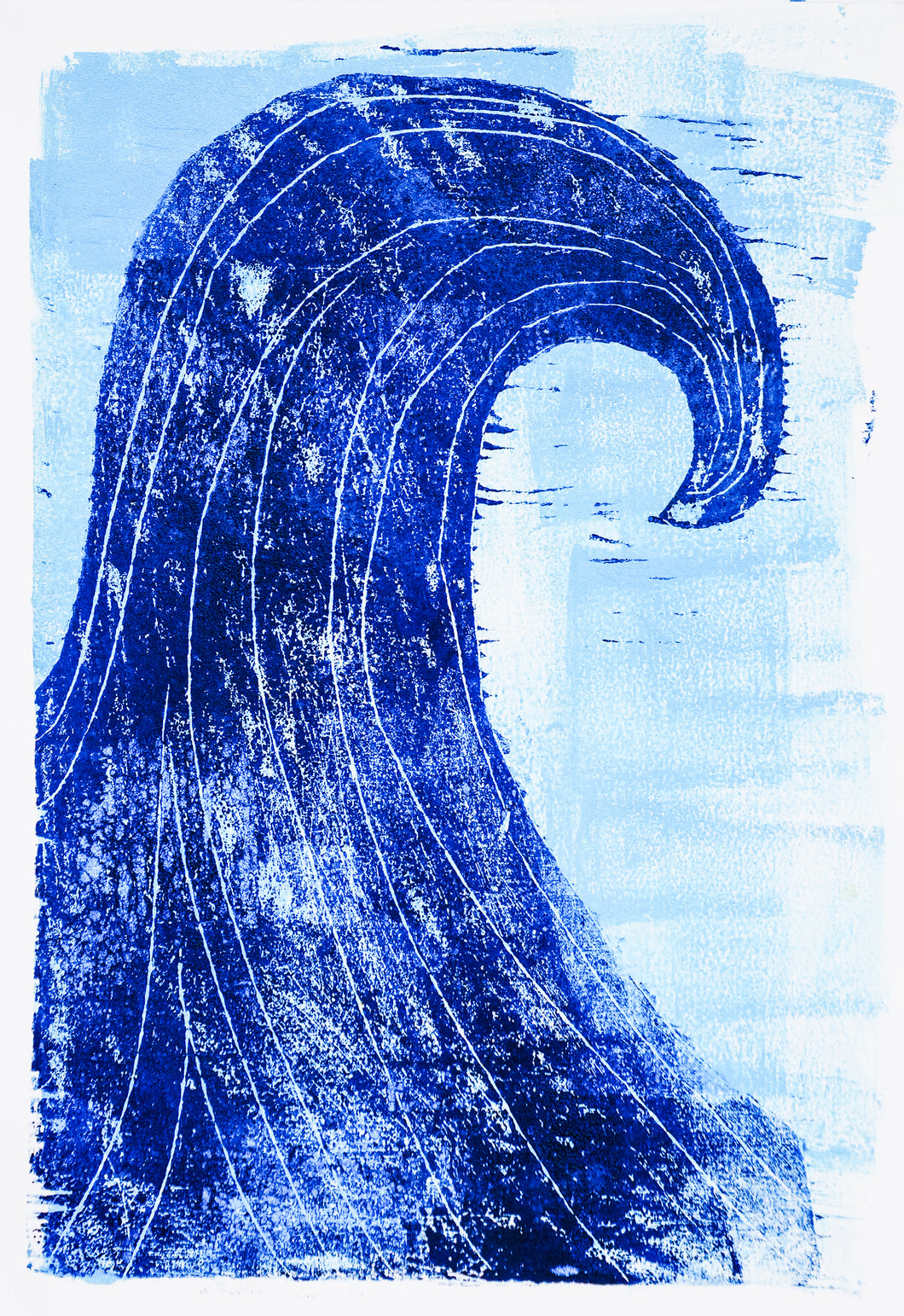 Goldstein, Surfer under Sun & The Wave